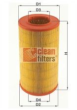 CLEAN FILTERS Õhufilter MA1107